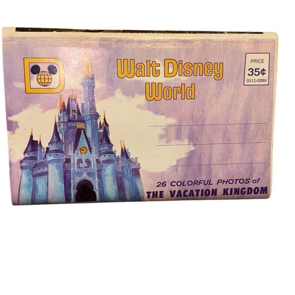 Vintage 1975 Walt Disney World 26 Colorful Photos of The Vaction Kingdom